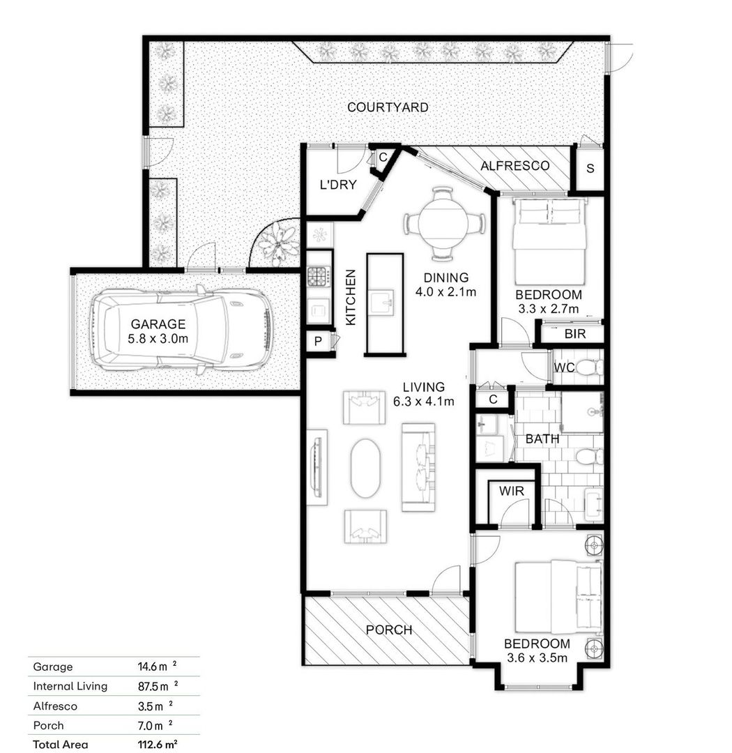 North-facing, light, and bright unit - newly renovated