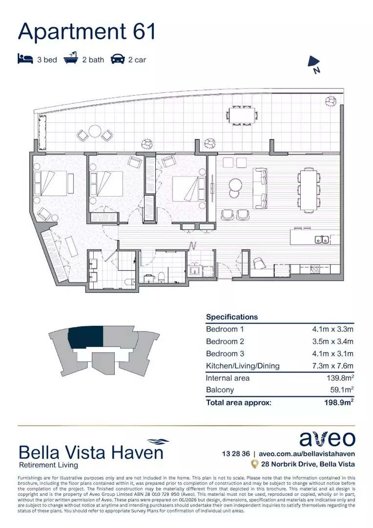 Premium penthouse living with stunning views