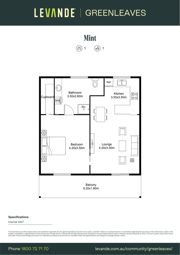 One Bedroom | Unit 82