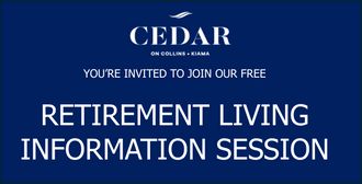 You're invited to our Retirement Living Information Session