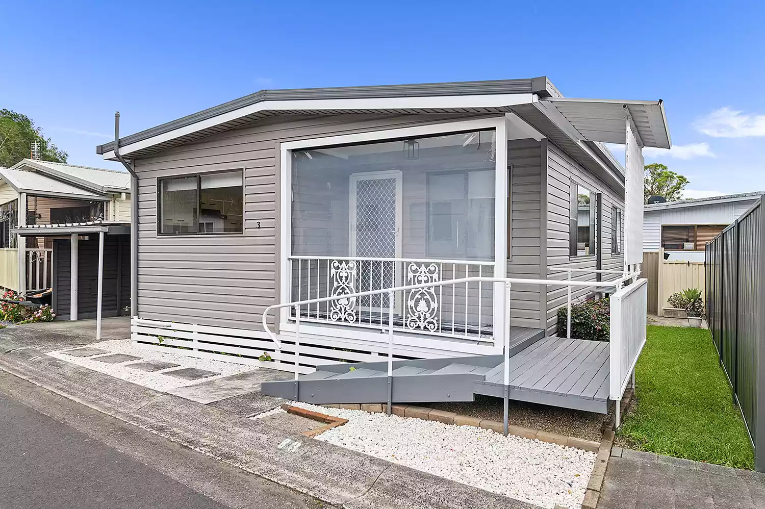 SOLD - Light and Open - 2 Car Spaces on the site - Freshly Painted and Presented