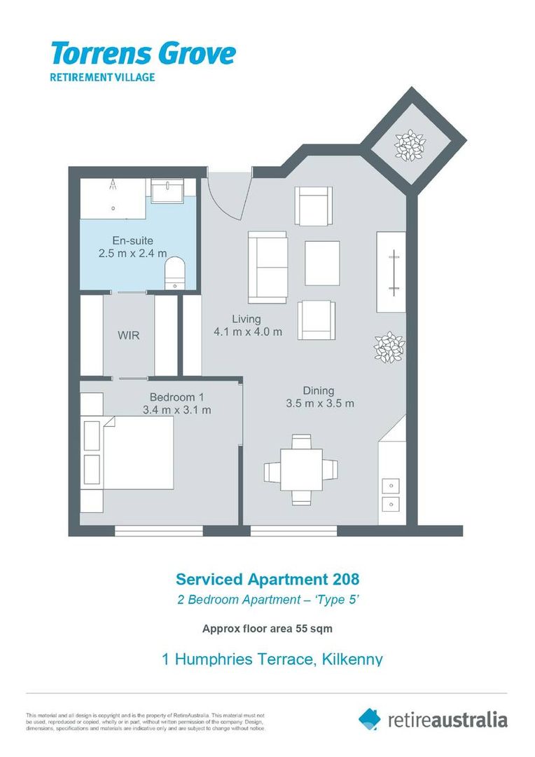 Privately situated