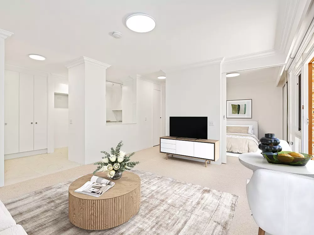 Refurbisheed North Facing Two Bedroom Unit with Natural Light