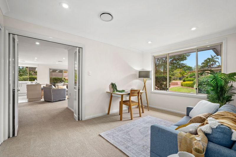 Tropical rainforest location. 