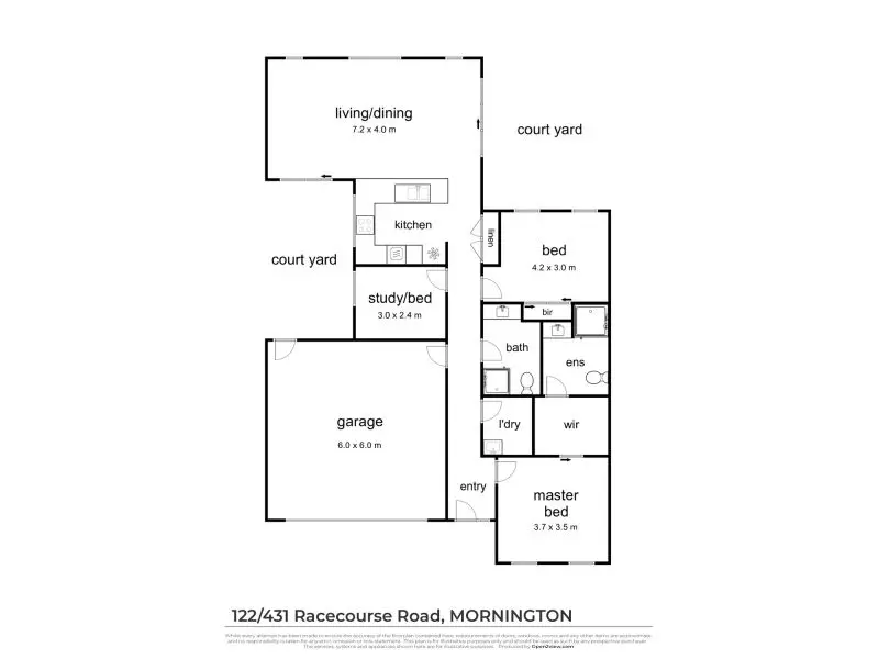 AVAILABLE NOW - 'The Botanical' light-filled 3br villa with double garage