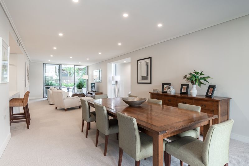 Light-filled Garden Apartment with Space, Privacy and Style