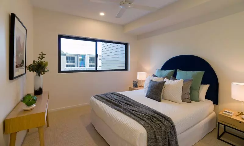 Modern two-bedroom apartment with ensuite and balcony