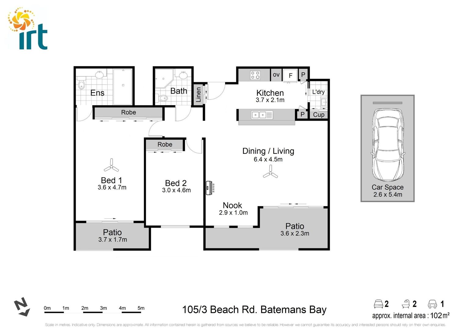 Unit 105: IRT The Clyde Retirement Village