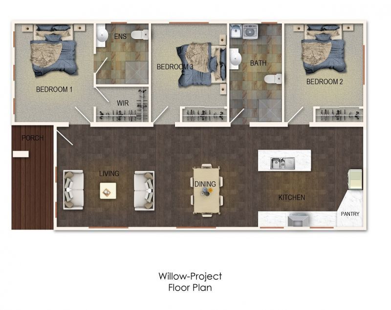 Site 112 New 3 bedroom home coming soon -