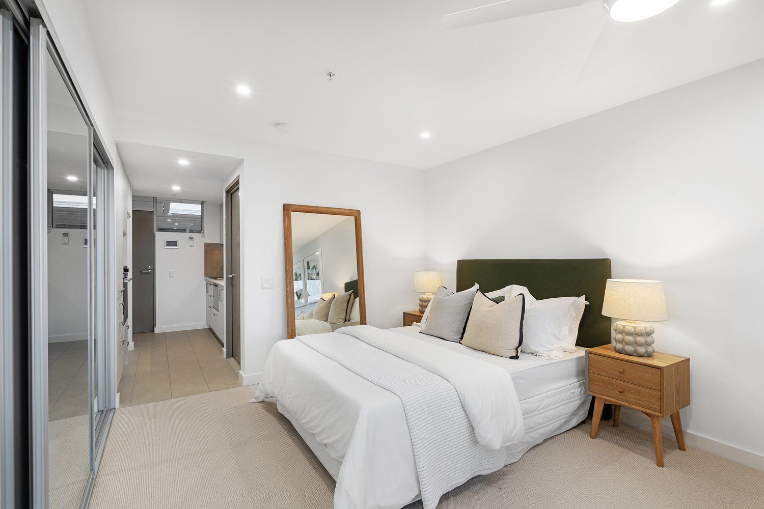 Light-Filled Studio Apartment with Skyline Views at Goodwin Village