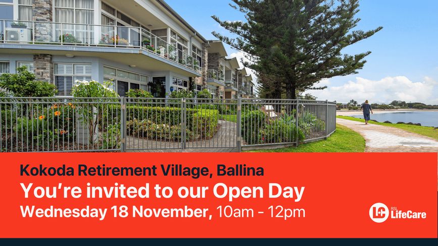 RSL LifeCare Kokoda Retirement Villlage Open Day