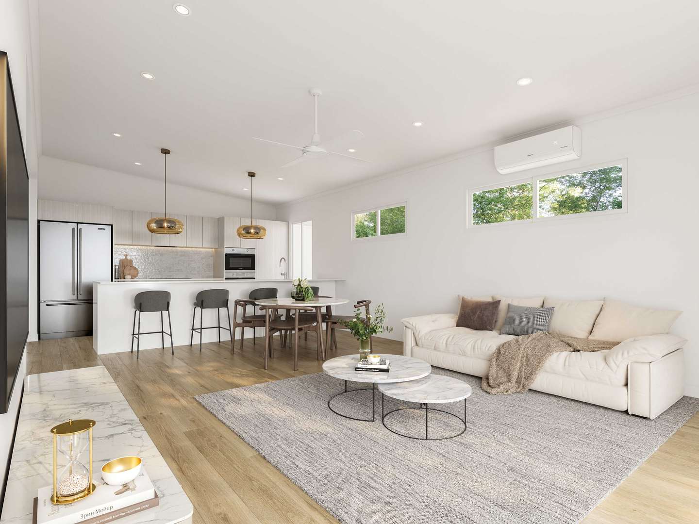 Refined Contemporary Living Designed for Ease