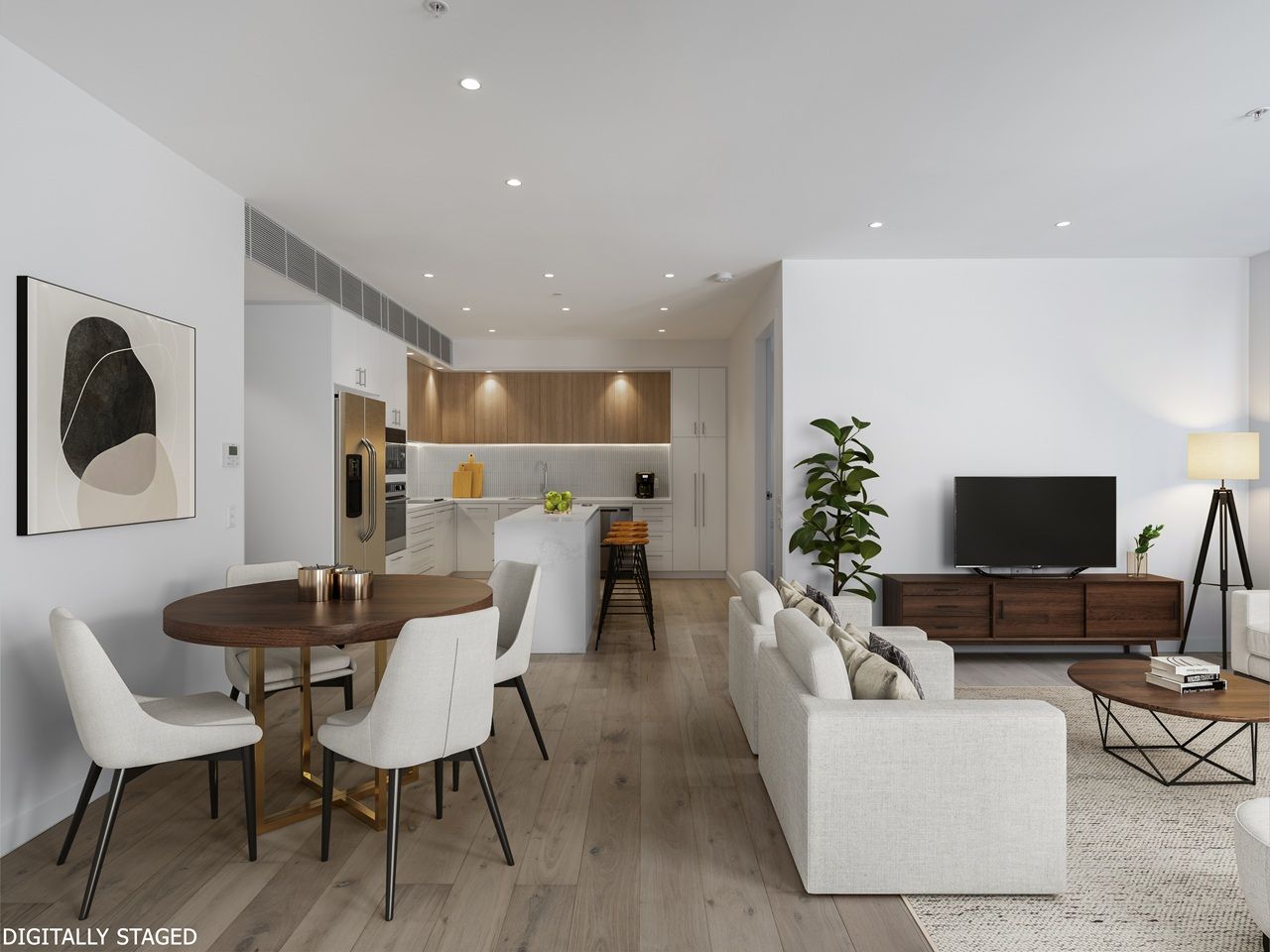 North Facing Apartment with Lush Courtyard Views