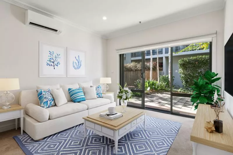 Delightful one-bedroom apartment on the ground floor