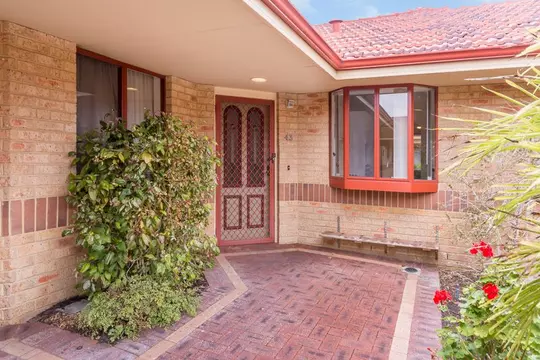 Overlooking beautiful gardens