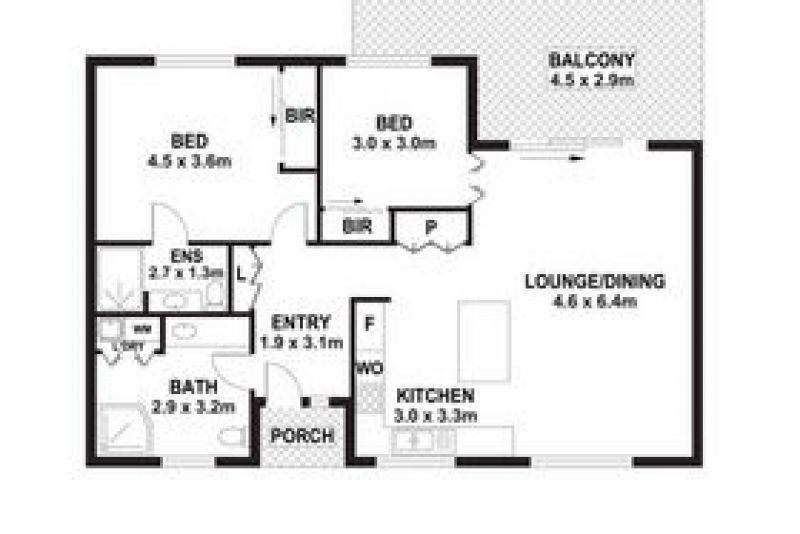 East facing first floor unit with lift access