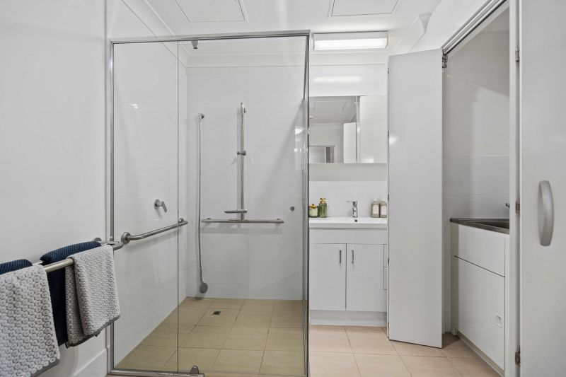 Modern comfort and support in a 1-bedroom apartment