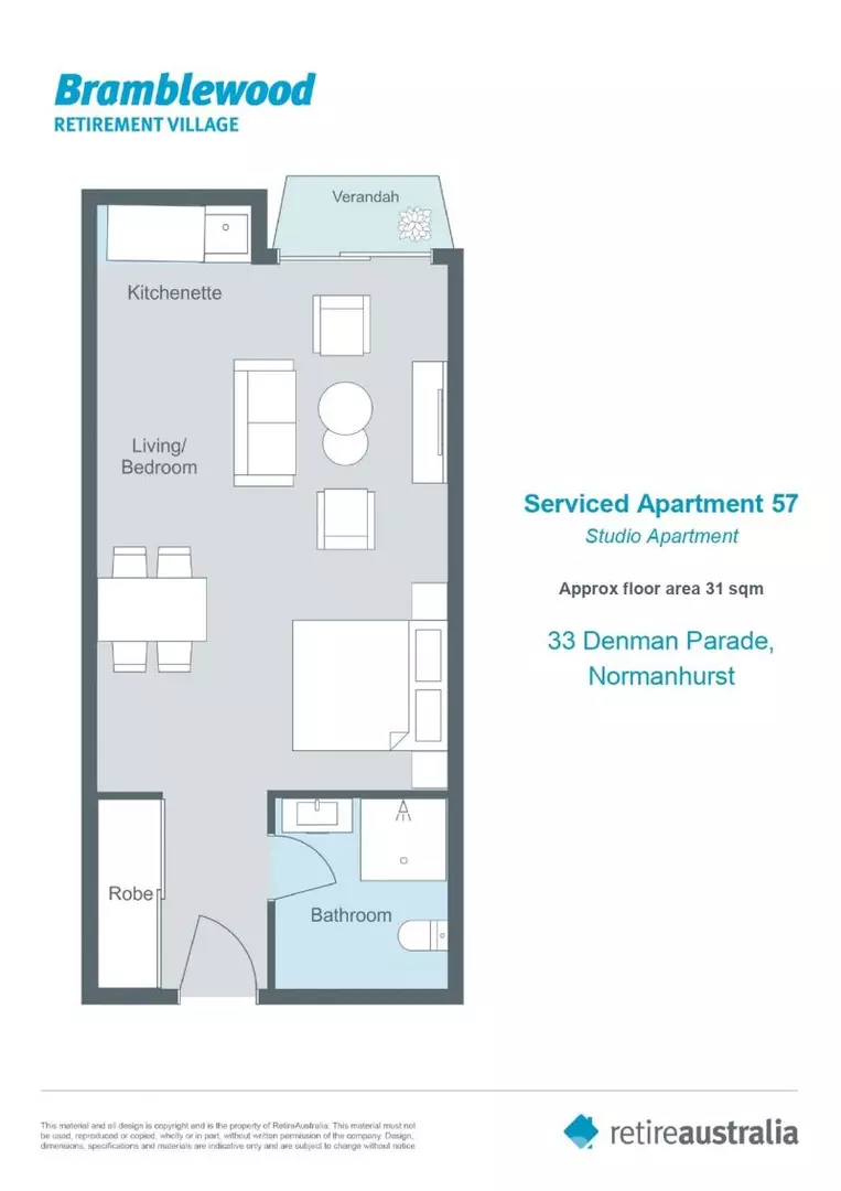 Stylish and newly renovated serviced apartment.