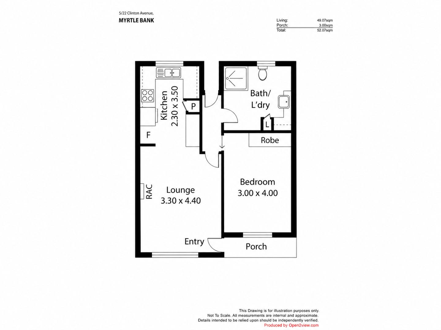 Over 55s Living – 1Bedroom Villa
