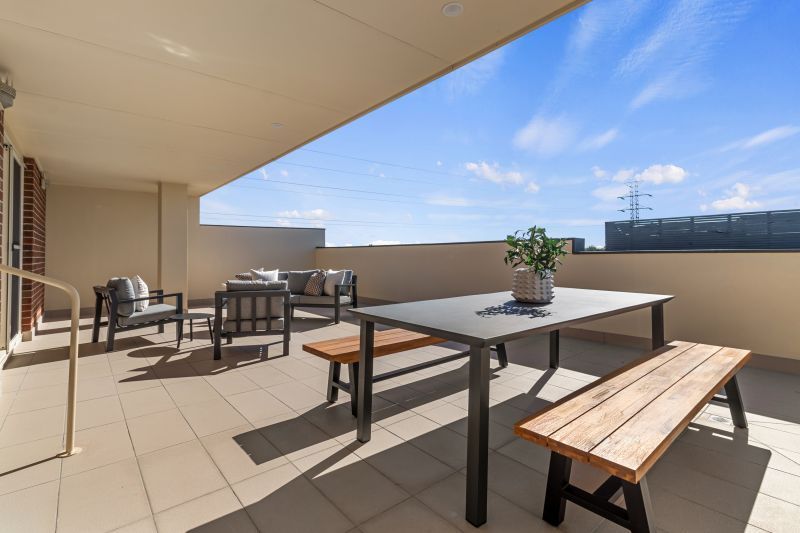 The modern apartment with breathtaking views