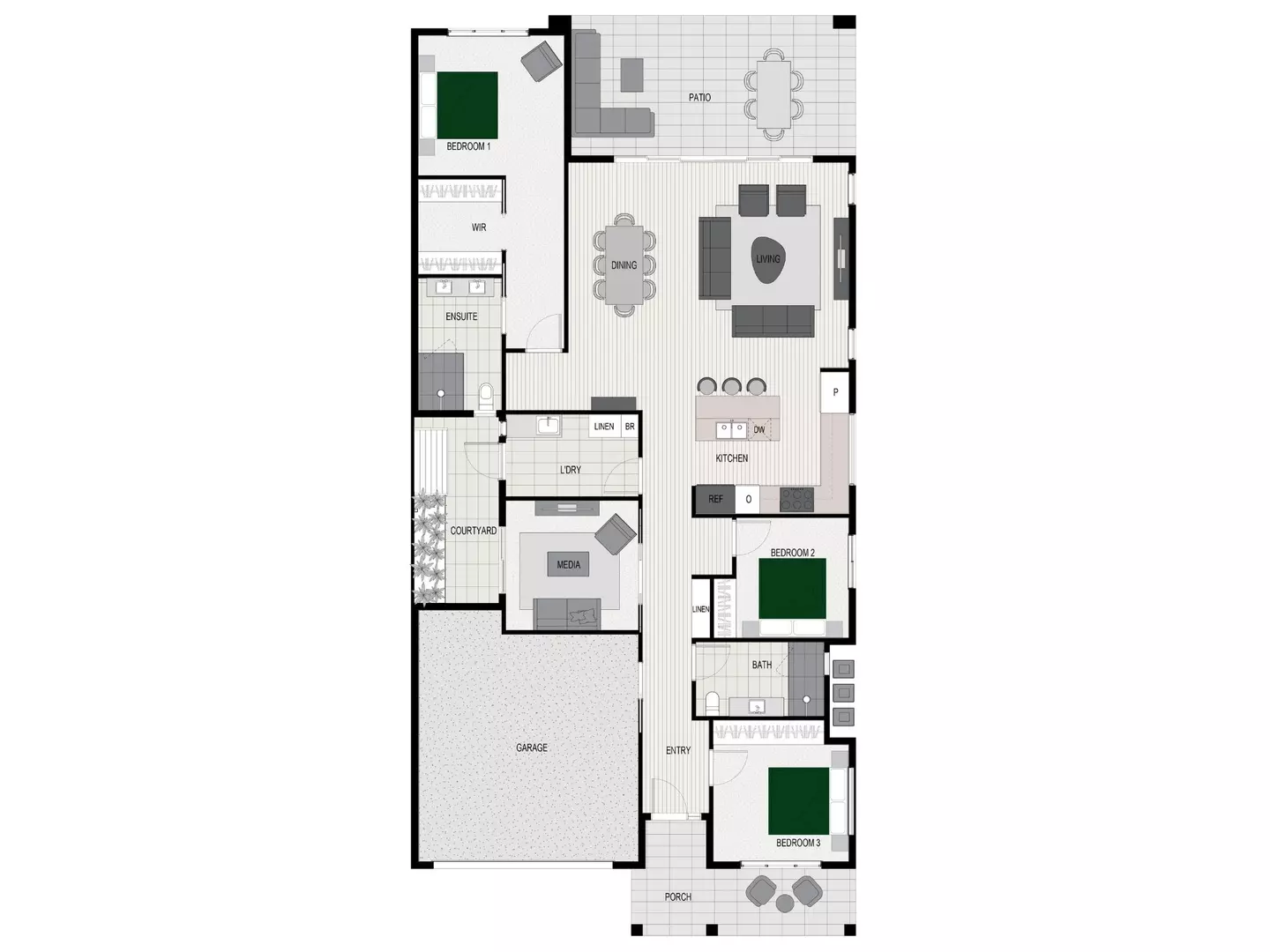 Halcyon Gables - The Kimberley | 3 bedroom home