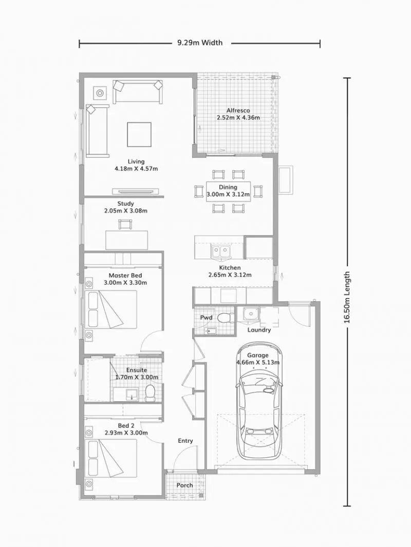Custom designed home.