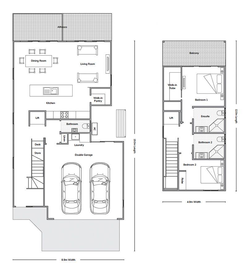 Nestled among beautifully landscaped grounds