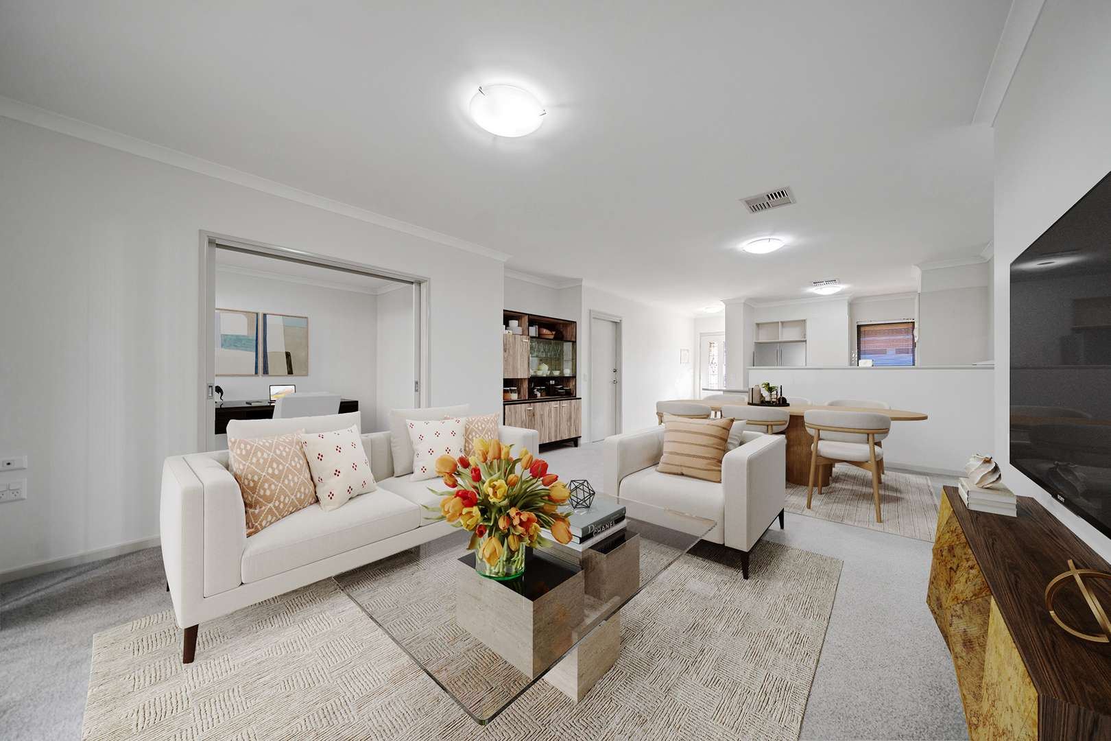 Delightful retirement villa with double garage