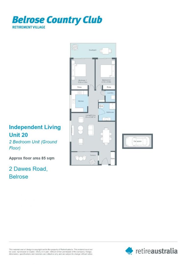Ideally located, beautifully renovated ground floor sunny unit with large courtyard.
