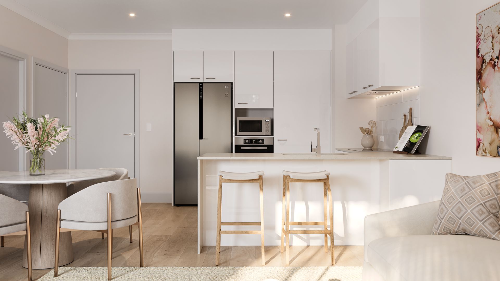 Oak Tree Retirement Village Jesmond - 2 Bedroom + 1 Bathroom + 1 Study