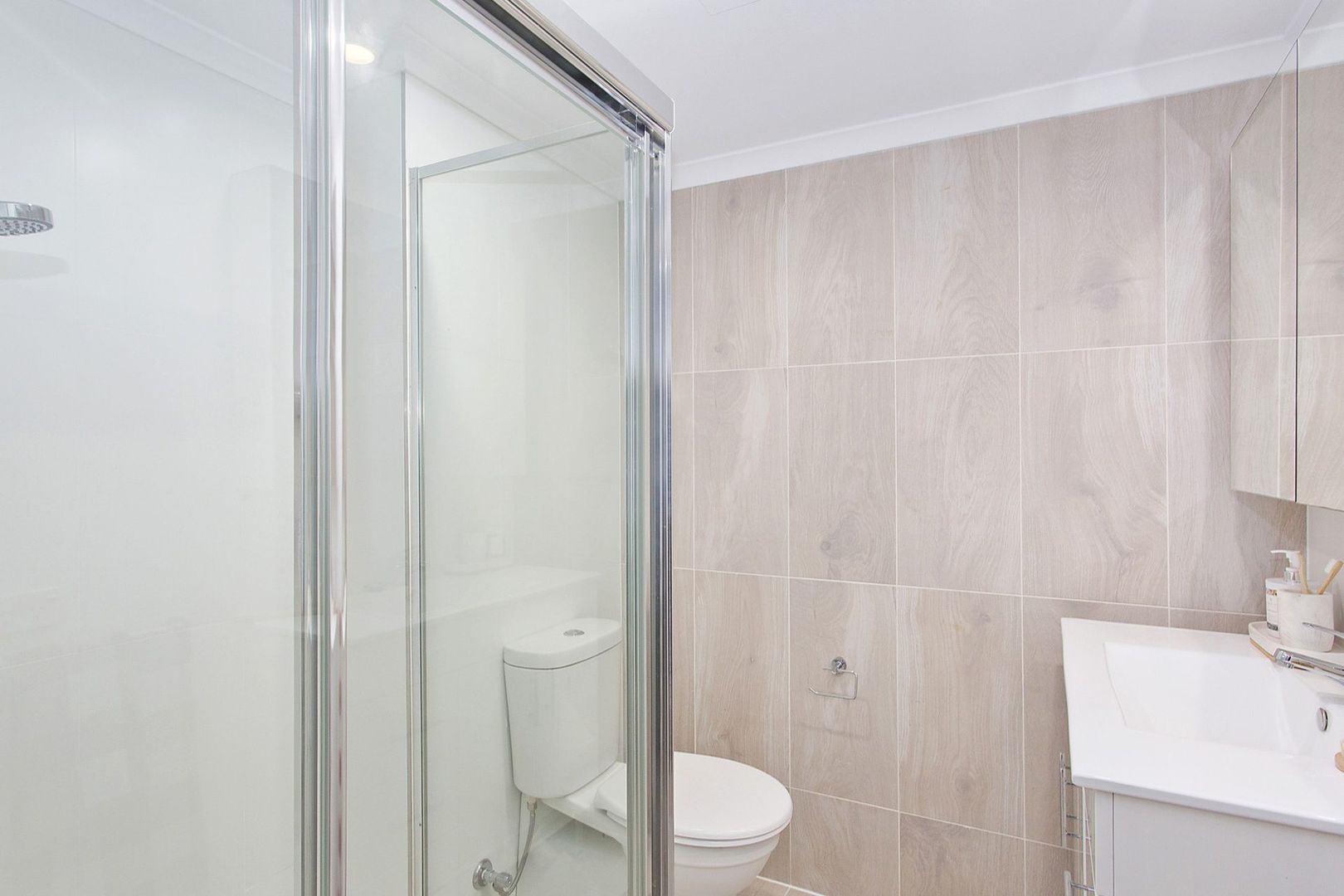Studio apartment with a private covered patio