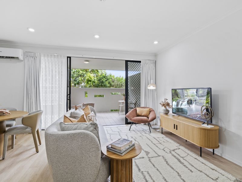 Modern one-bedroom apartment