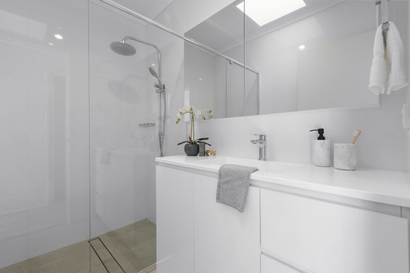 North-facing home with rustic allure!