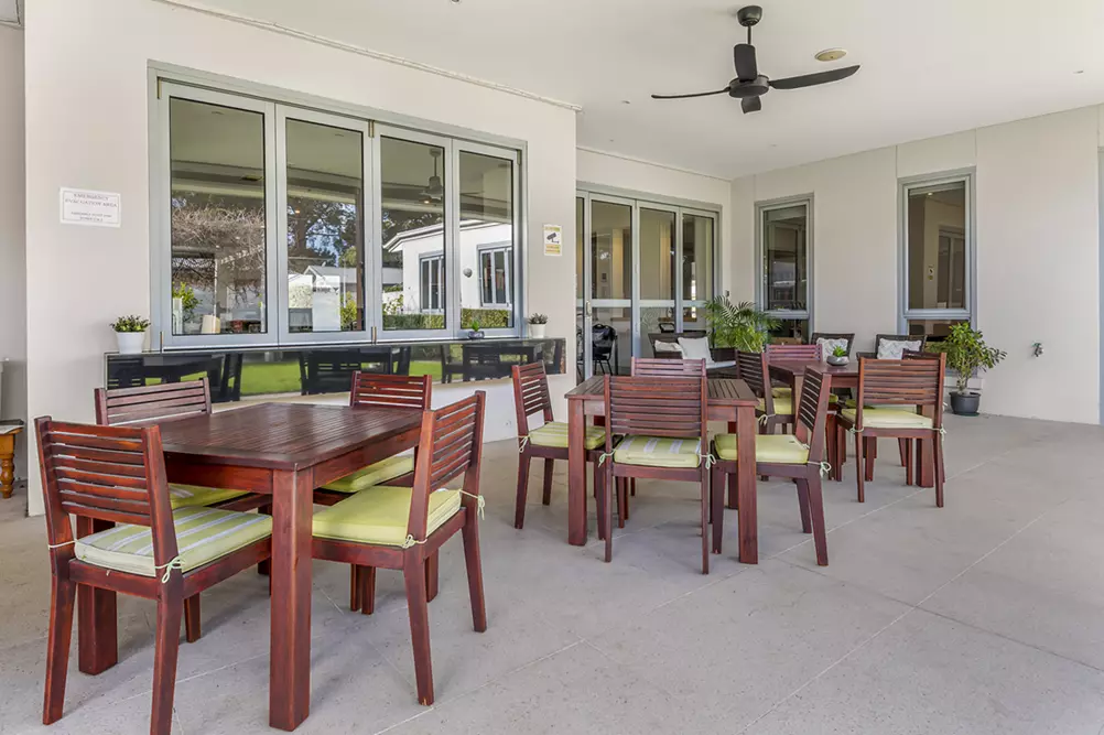 Modern, Oversized Two Bedroom Villa with Plenty of Natural Light and Courtyard