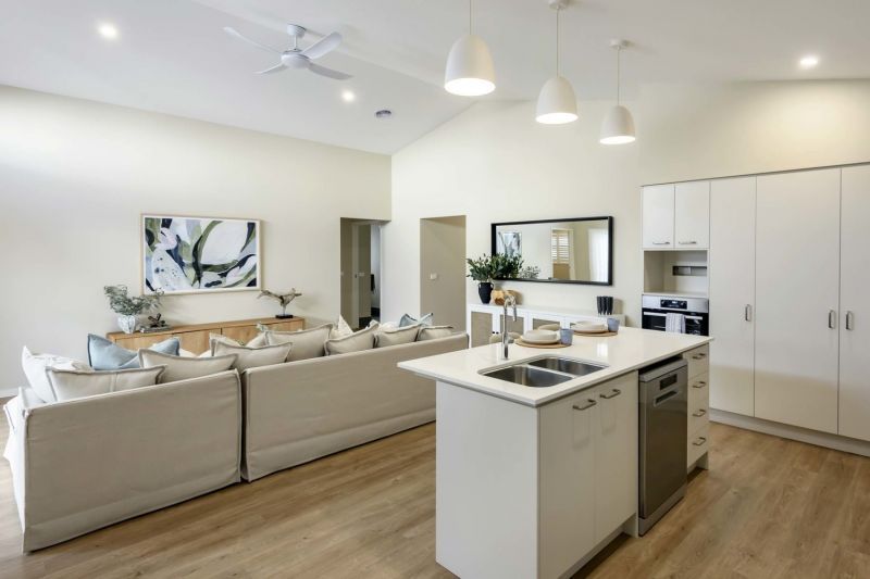 Elegant open plan living to relax and enjoy