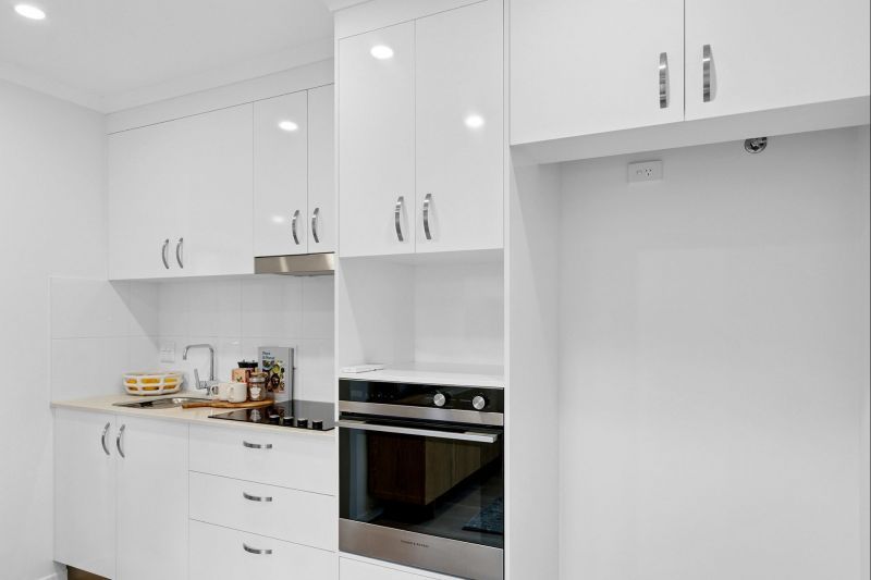 Modern convenience with garden views