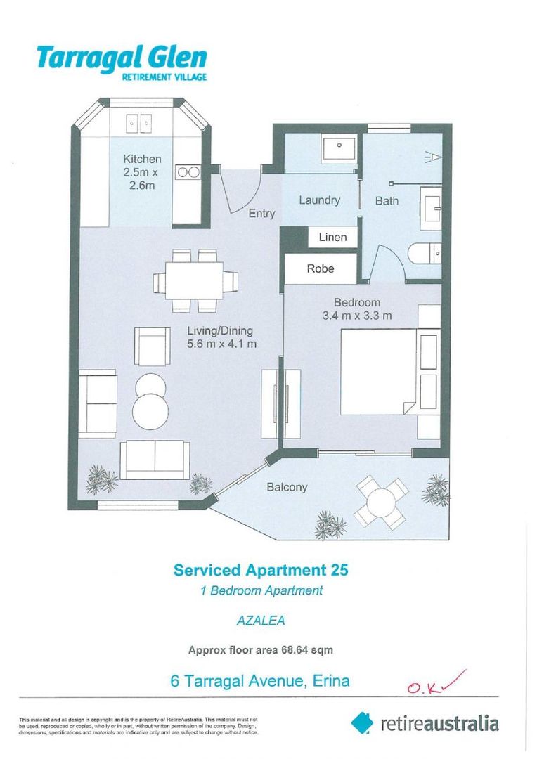 Picturesque apartment overlooking the rose garden