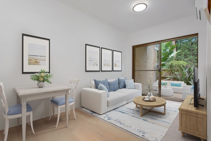 Beautiful ground-floor one-bedroom apartment