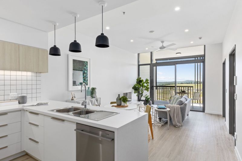 Spacious and bright two-bedroom apartment