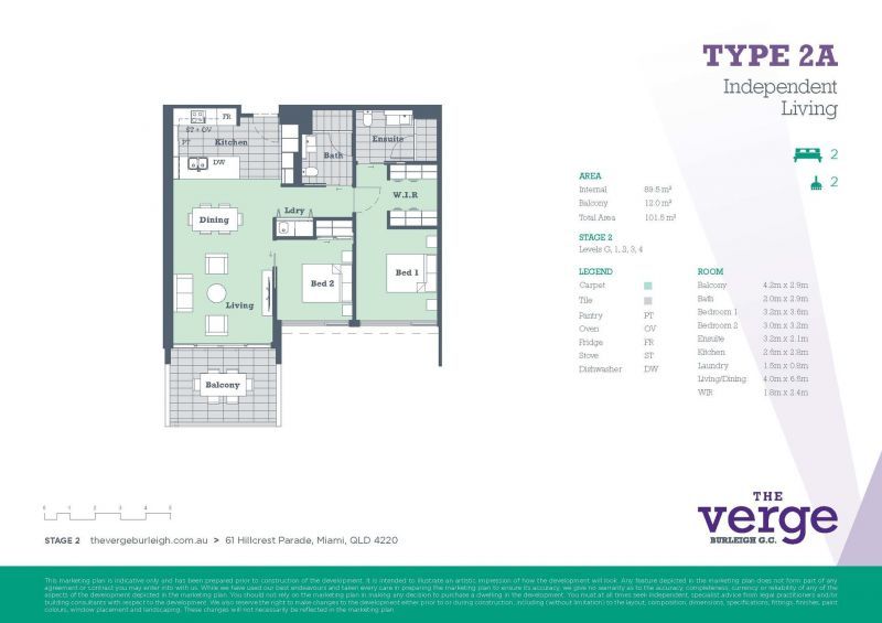 Premium Retirement Apartment with Golf Course Views