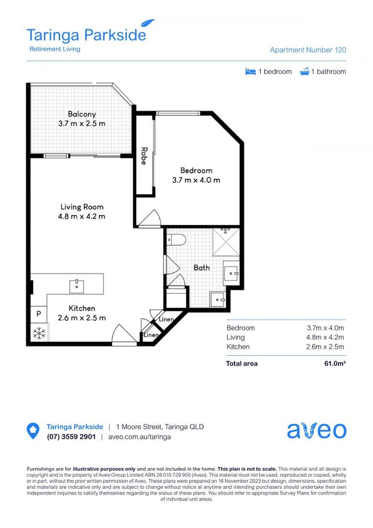 Brand new and well-designed one-bedroom apartment
