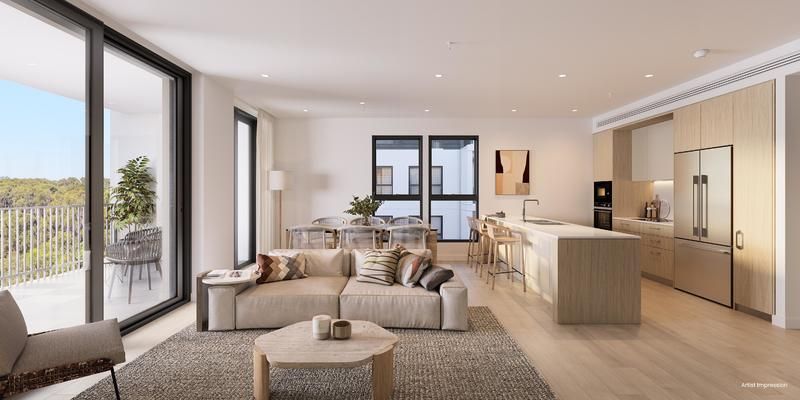 Stylish North-Facing 'Cockatoo Design' Apartment with Luxe Finishes