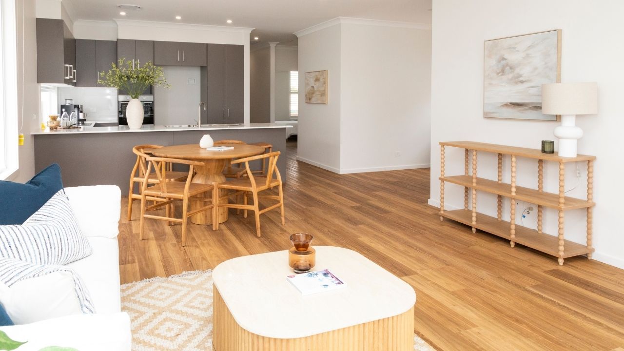 Live, work and relax in The Rowe with two bedrooms and a spacious study. 