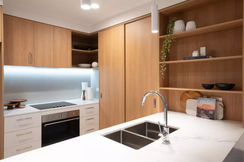 Spacious apartment filled with natural light, overlooking golf course