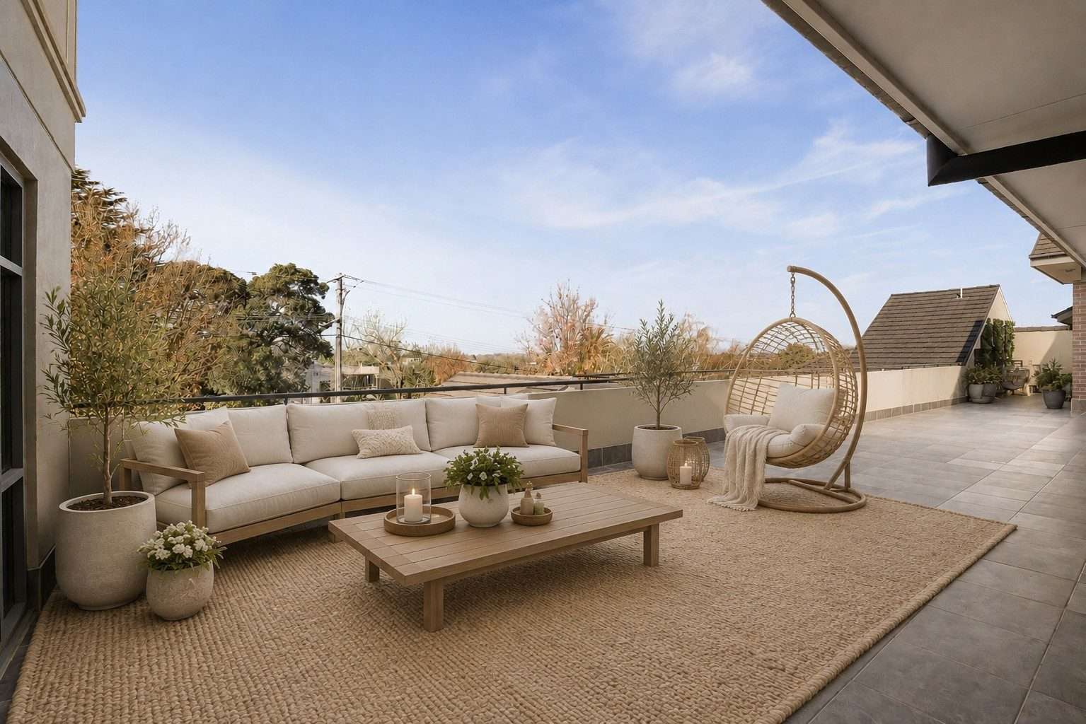 Premium two-bedroom apartment with beautiful east-facing garden views