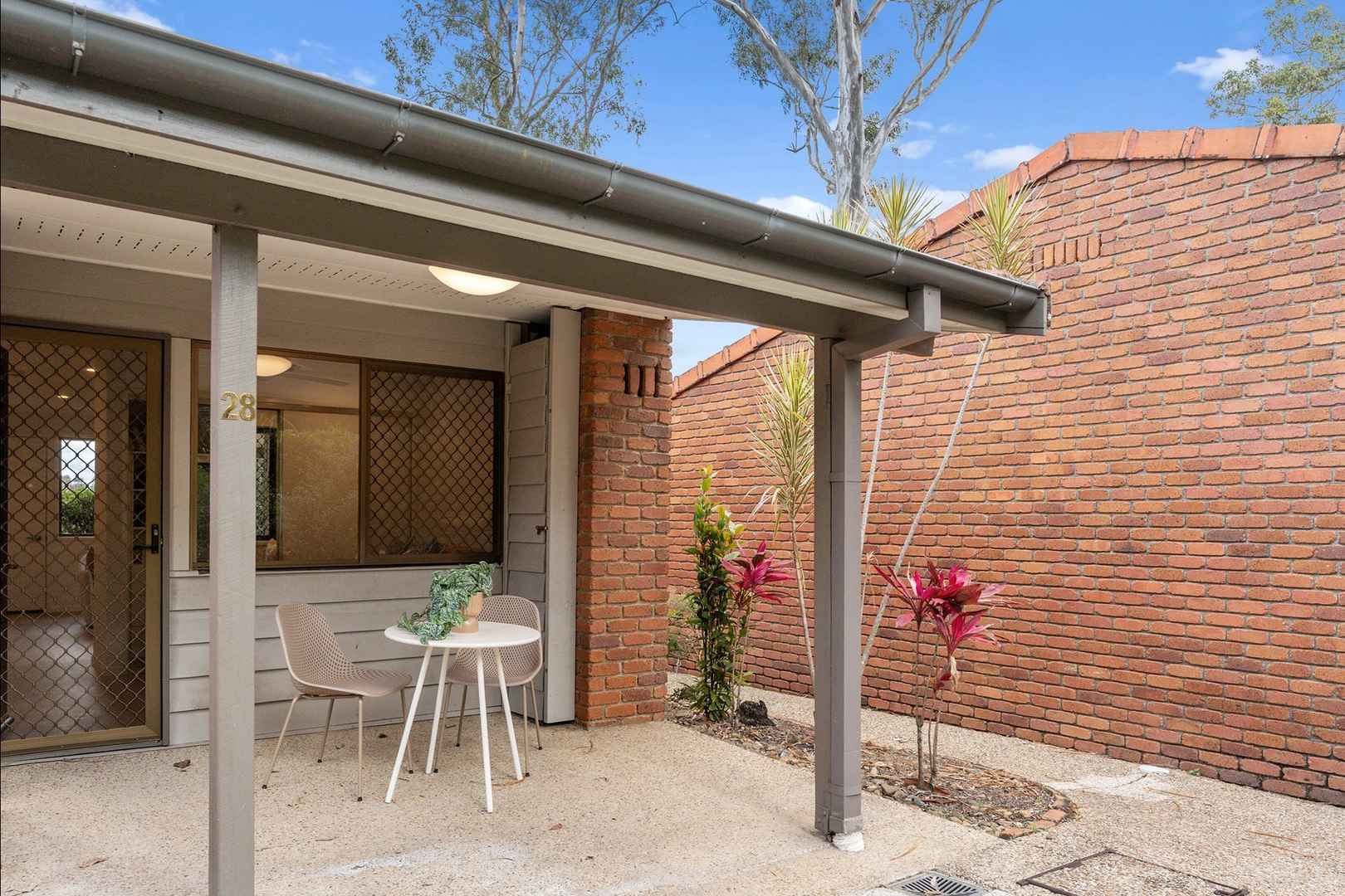 Modern convenience with garden views