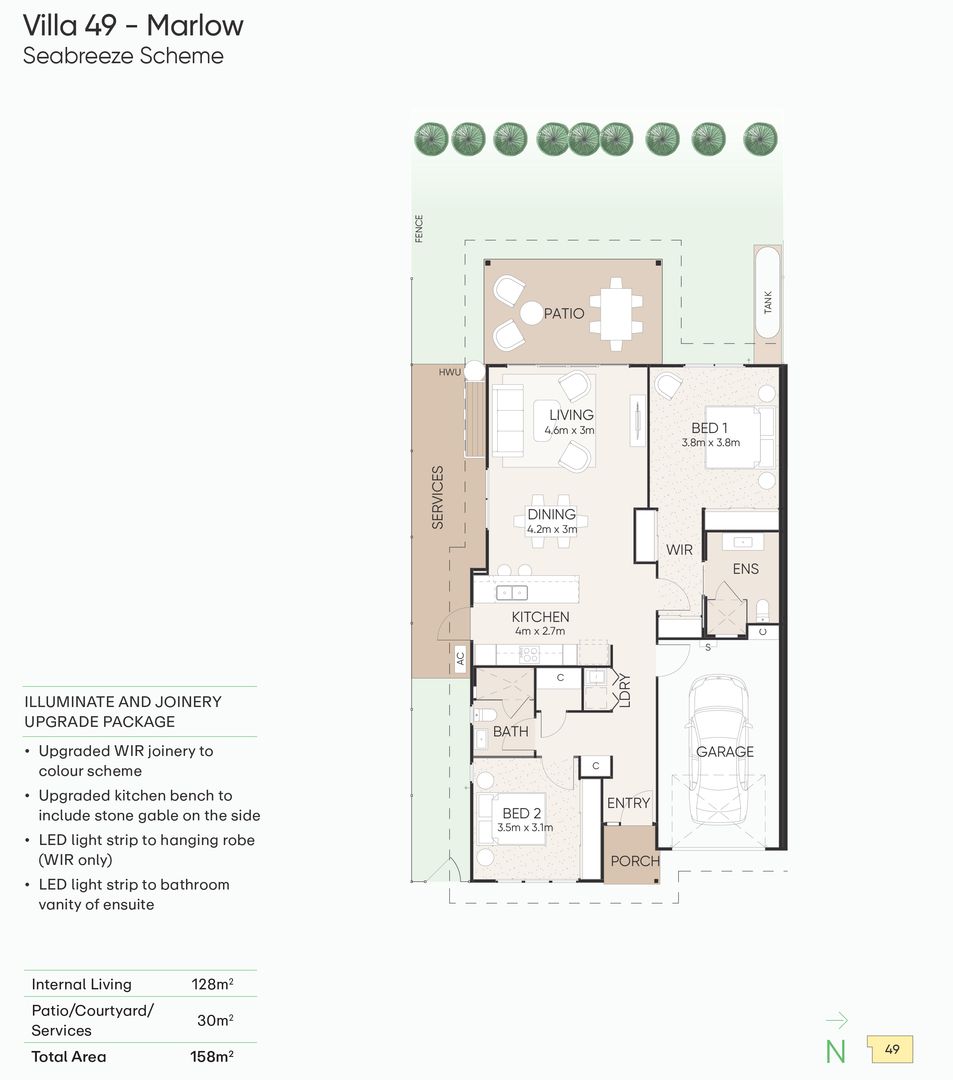 Stylish and Easy‑care Villa, Ready to Move in