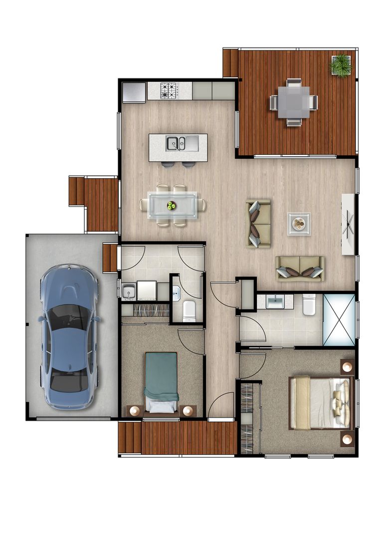 Spacious 2 bedroom unit in thriving lifestyle village