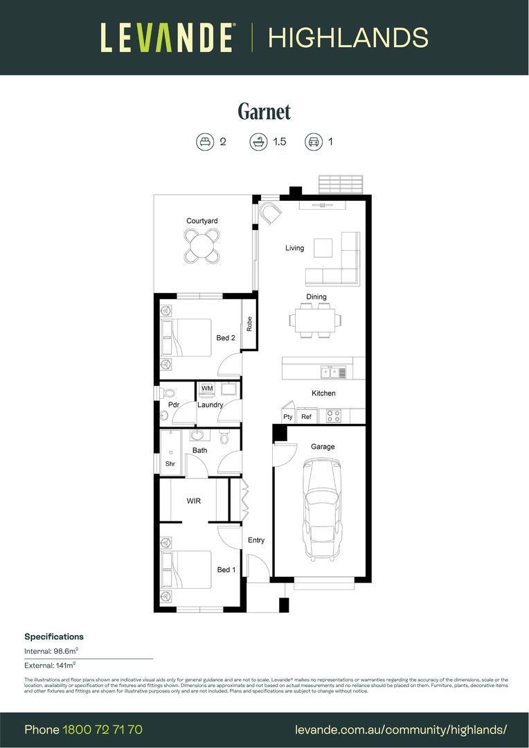 Two Bedroom | Villa 137