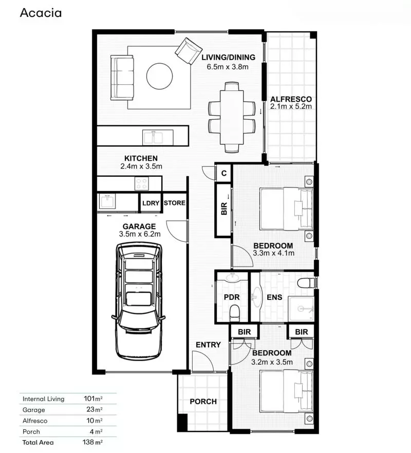 Corner Villa with Private Courtyard